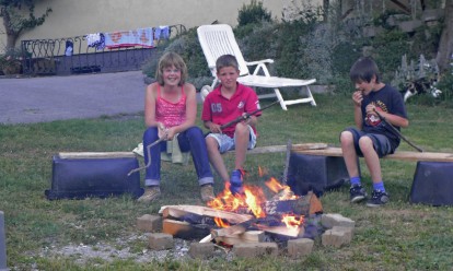 Grillabend mit Lagerfeuer im Auhof Wagrain